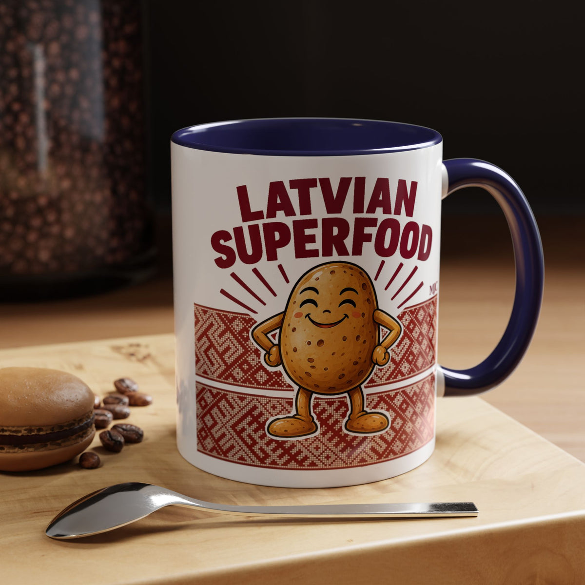 Latvian Superfood Mug | Funny Potato Gift | BalticAF
