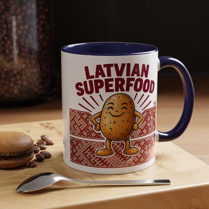 Latvian Superfood Mug | Funny Potato Gift | BalticAF