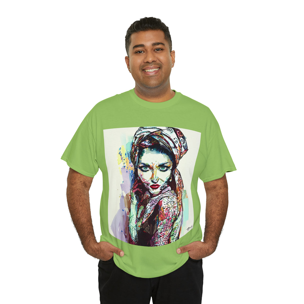 EASTERN BEAUTY - Airt on a Shirt  - Unisex Heavy Cotton Tee - AUS