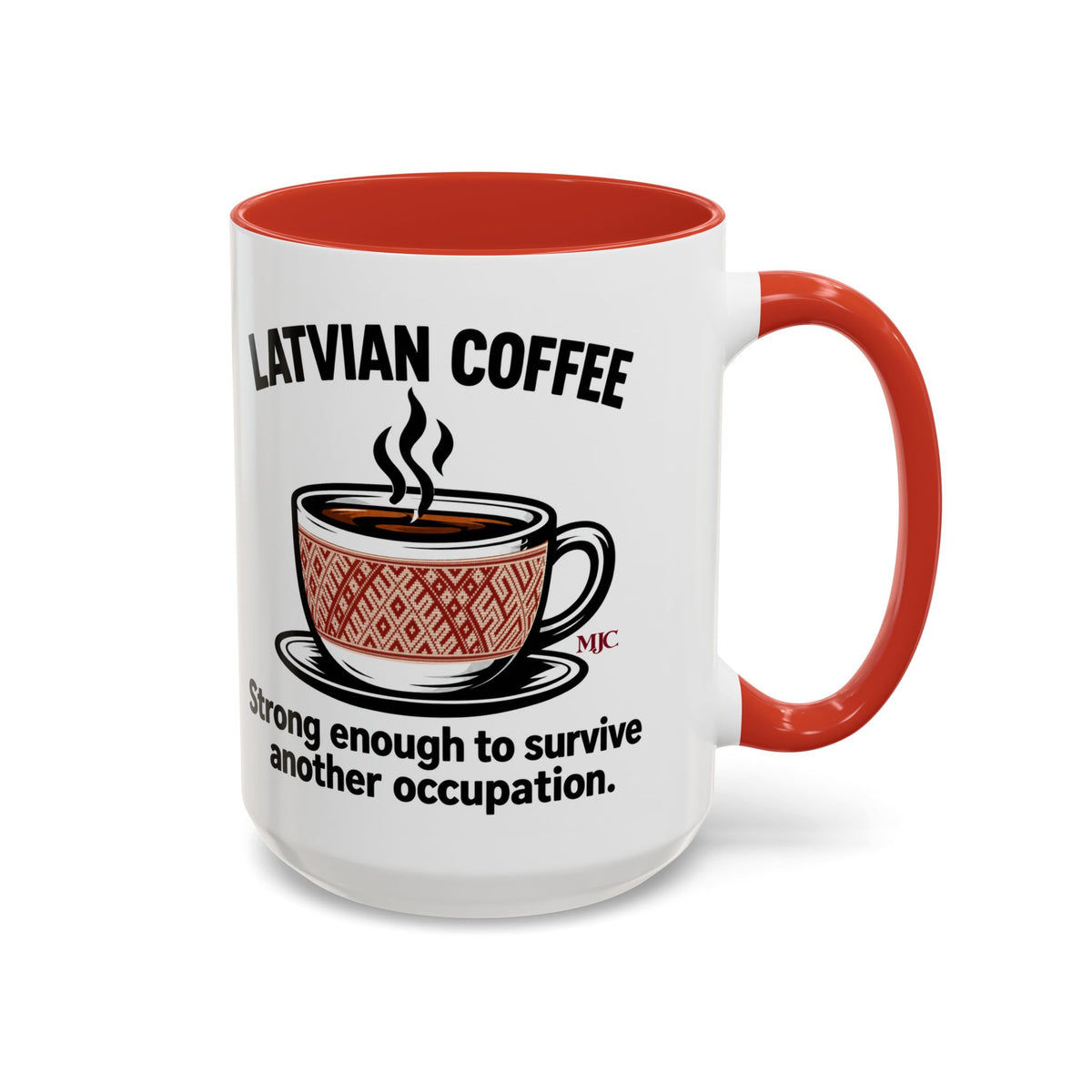 Latvian Coffee Mug | Funny Latvian Heritage Gift | BalticAF