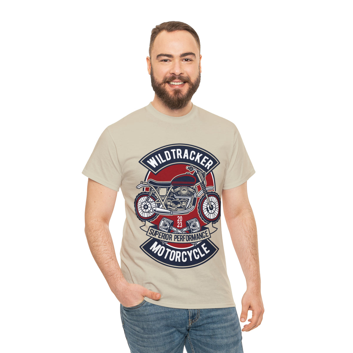 WILD TRACKER - Printed in Australia - Unisex Jersey Short Sleeve Tee