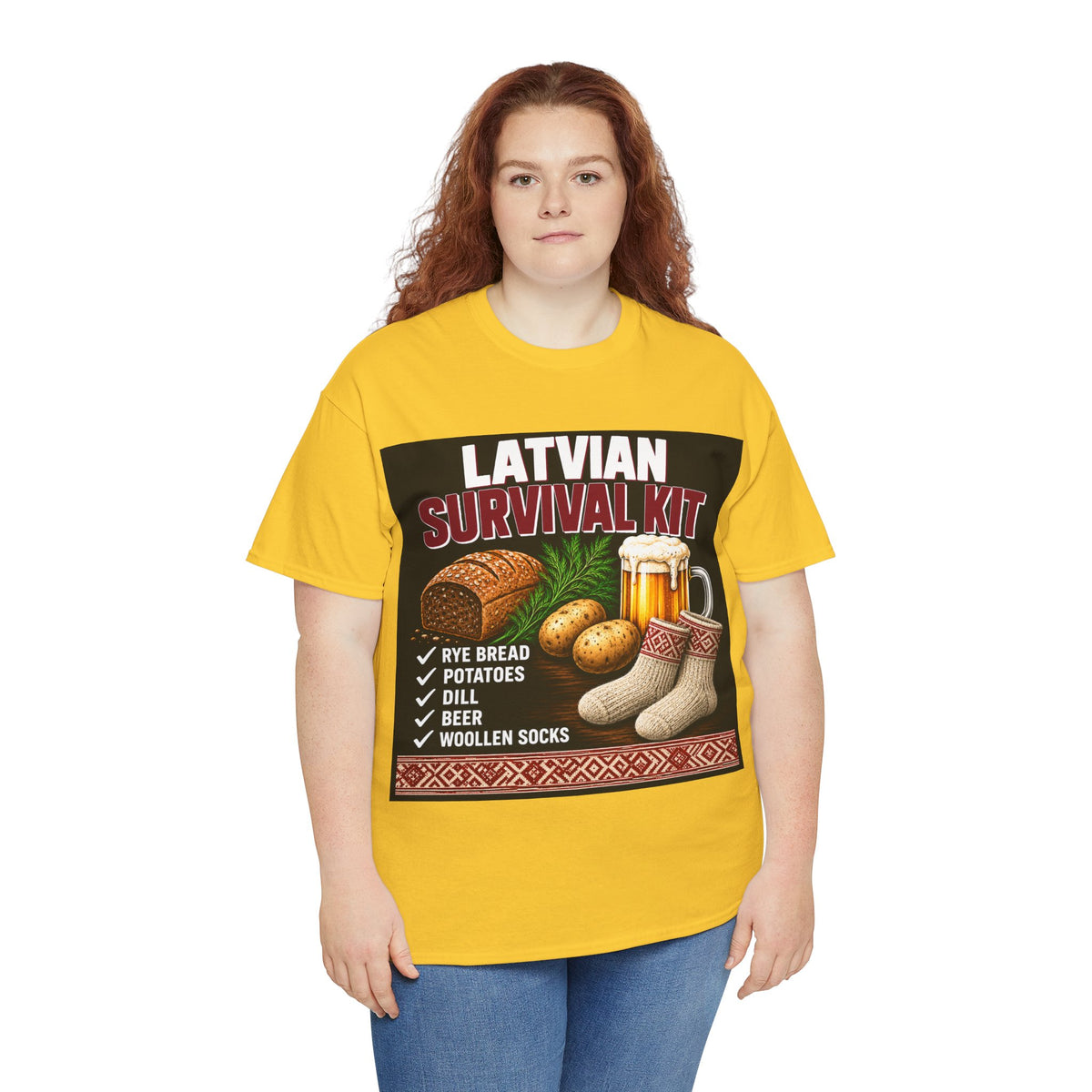 Latvian Survival Kit T-Shirt | Funny Latvian Gift | BalticAF