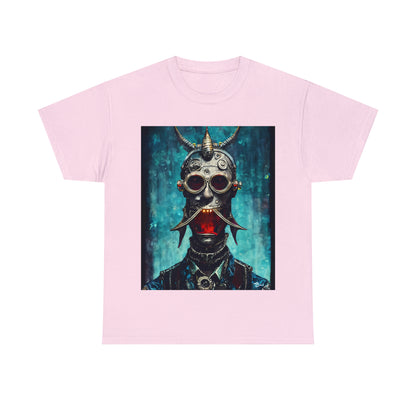 CYBER-STEAMPUNK BOUNTY-HUNTER - Airt on a Shirt  - Unisex Heavy Cotton Tee - AUS