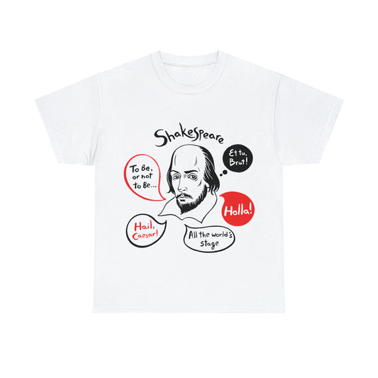 SHAKESPEARE (light) - Unisex Heavy Cotton Tee