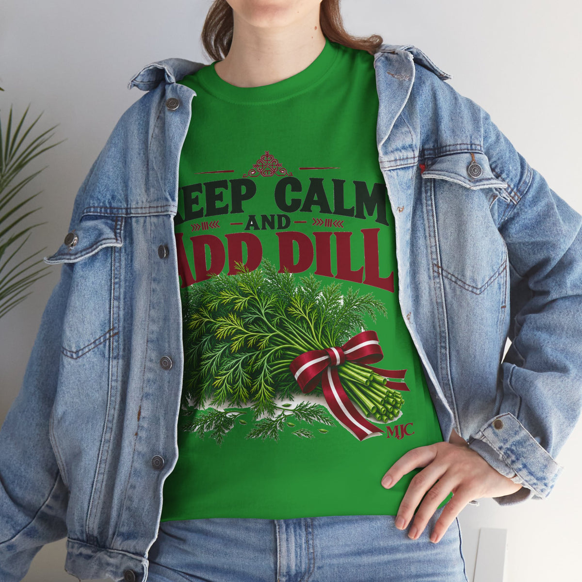 Keep Calm and Add Dill T-Shirt | Funny Latvian Gift | BalticAF