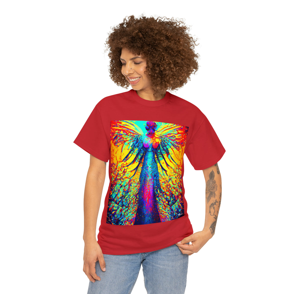 GUARDIAN MOTHER - Airt on a Shirt  - Unisex Heavy Cotton Tee - AUS