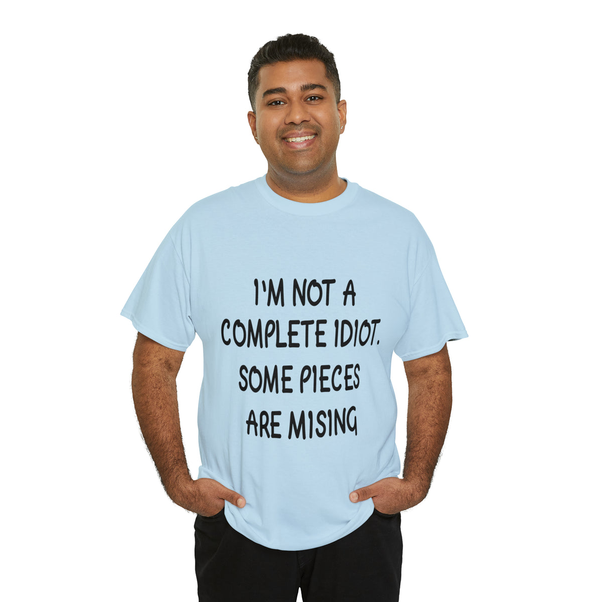 I'M NOT A COMPLETE ID*** - Unisex Heavy Cotton Tee - AUS