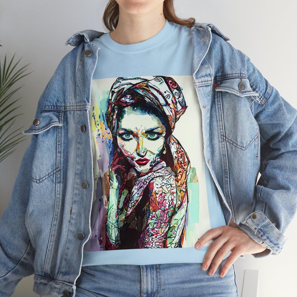 EASTERN BEAUTY - Airt on a Shirt  - Unisex Heavy Cotton Tee - AUS