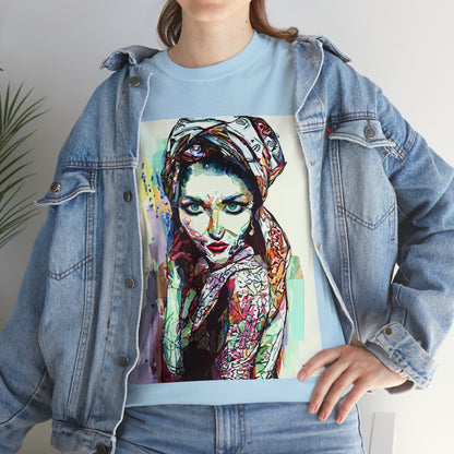 EASTERN BEAUTY - Airt on a Shirt  - Unisex Heavy Cotton Tee - AUS