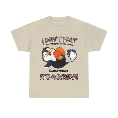 I DON'T FA*T  - Funny Unisex Heavy Cotton Tee - AUS