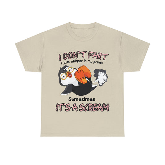 I DON'T FA*T  - Funny Unisex Heavy Cotton Tee - AUS