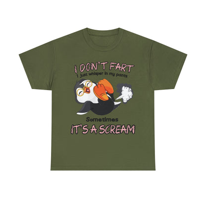 I DON'T FA*T - Funny Unisex Heavy Cotton Tee - USA