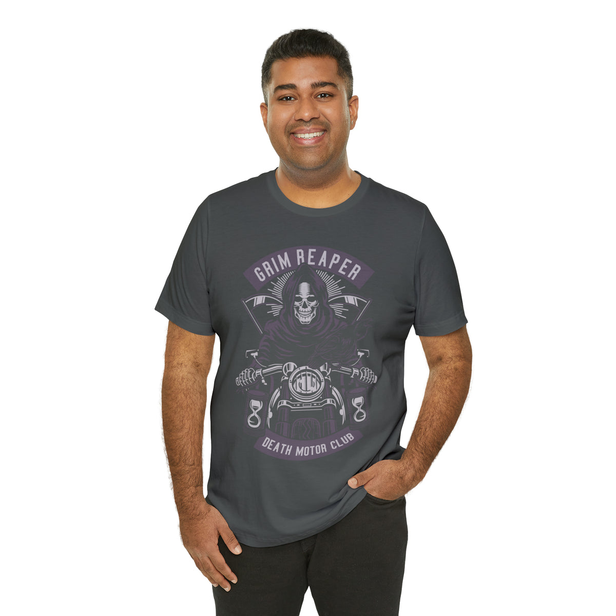 GRIM REAPER Moto Club - Unisex Jersey Short Sleeve Tee