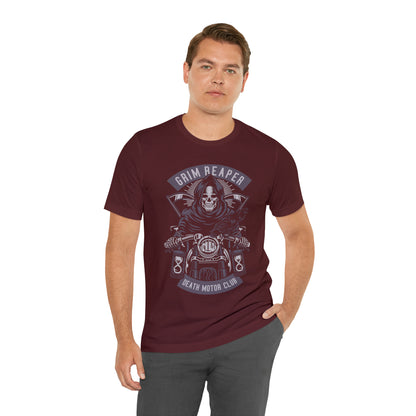 GRIM REAPER Moto Club - Unisex Jersey Short Sleeve Tee