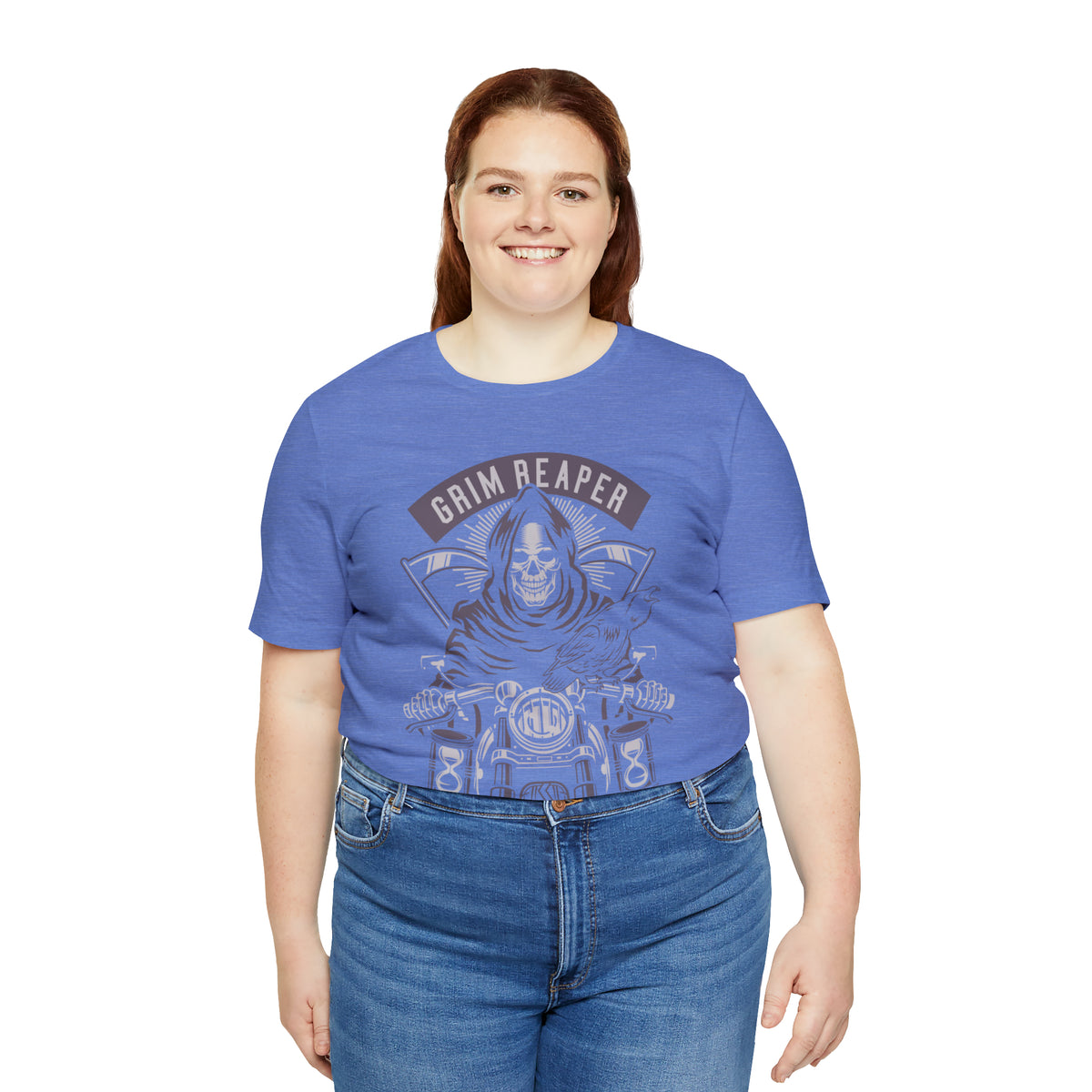 GRIM REAPER Moto Club - Unisex Jersey Short Sleeve Tee