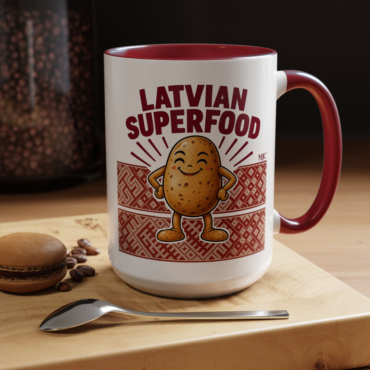 Latvian Superfood Mug | Funny Potato Gift | BalticAF