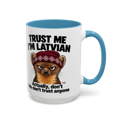 Trust Me I'm Latvian Mug | Funny Latvian Gift | BalticAF