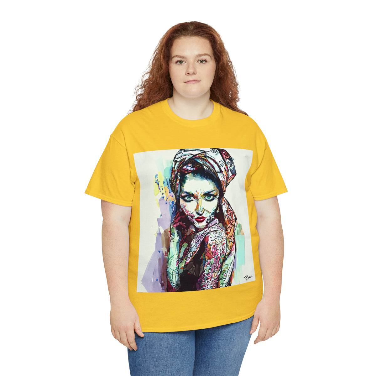 EASTERN BEAUTY - Airt on a Shirt  - Unisex Heavy Cotton Tee - AUS