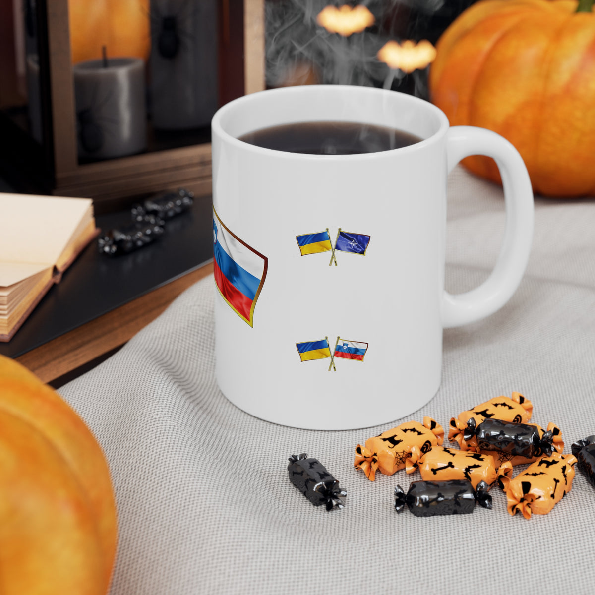 Ukrainian-Slovenian NATO Supporter Mug