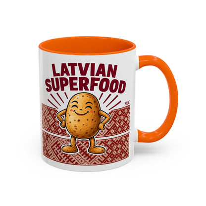 Latvian Superfood Mug | Funny Potato Gift | BalticAF