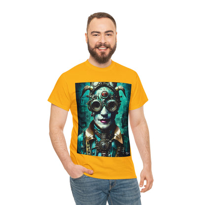 CYBER-STEAMPUNK LORD - Airt on a Shirt  - Unisex Heavy Cotton Tee - AUS