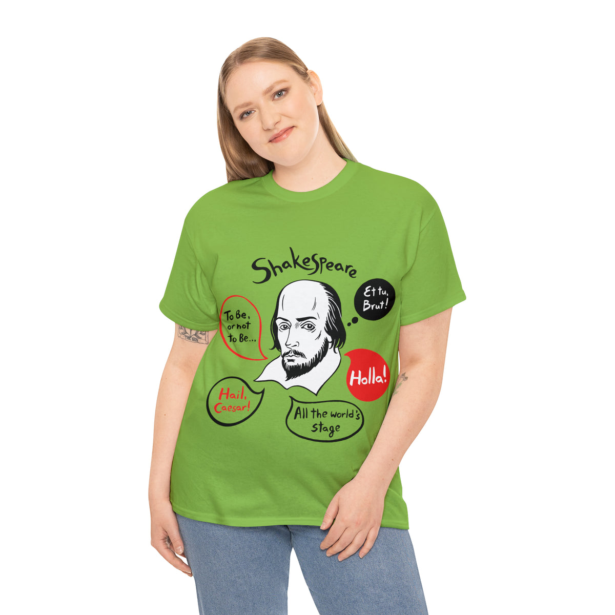 SHAKESPEARE (light) - Unisex Heavy Cotton Tee