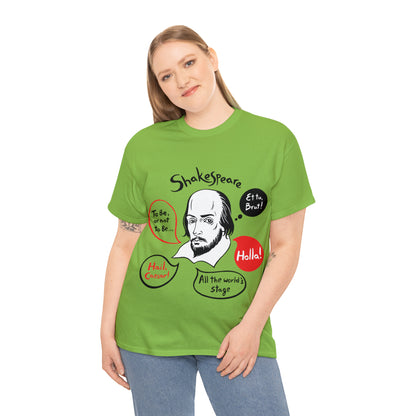 SHAKESPEARE (light) - Unisex Heavy Cotton Tee