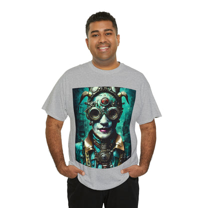 CYBER-STEAMPUNK LORD - Airt on a Shirt  - Unisex Heavy Cotton Tee - AUS