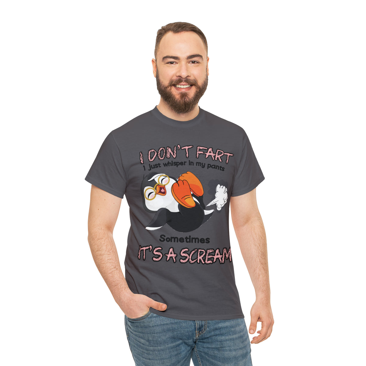 I DON'T FA*T - Funny Unisex Heavy Cotton Tee - USA