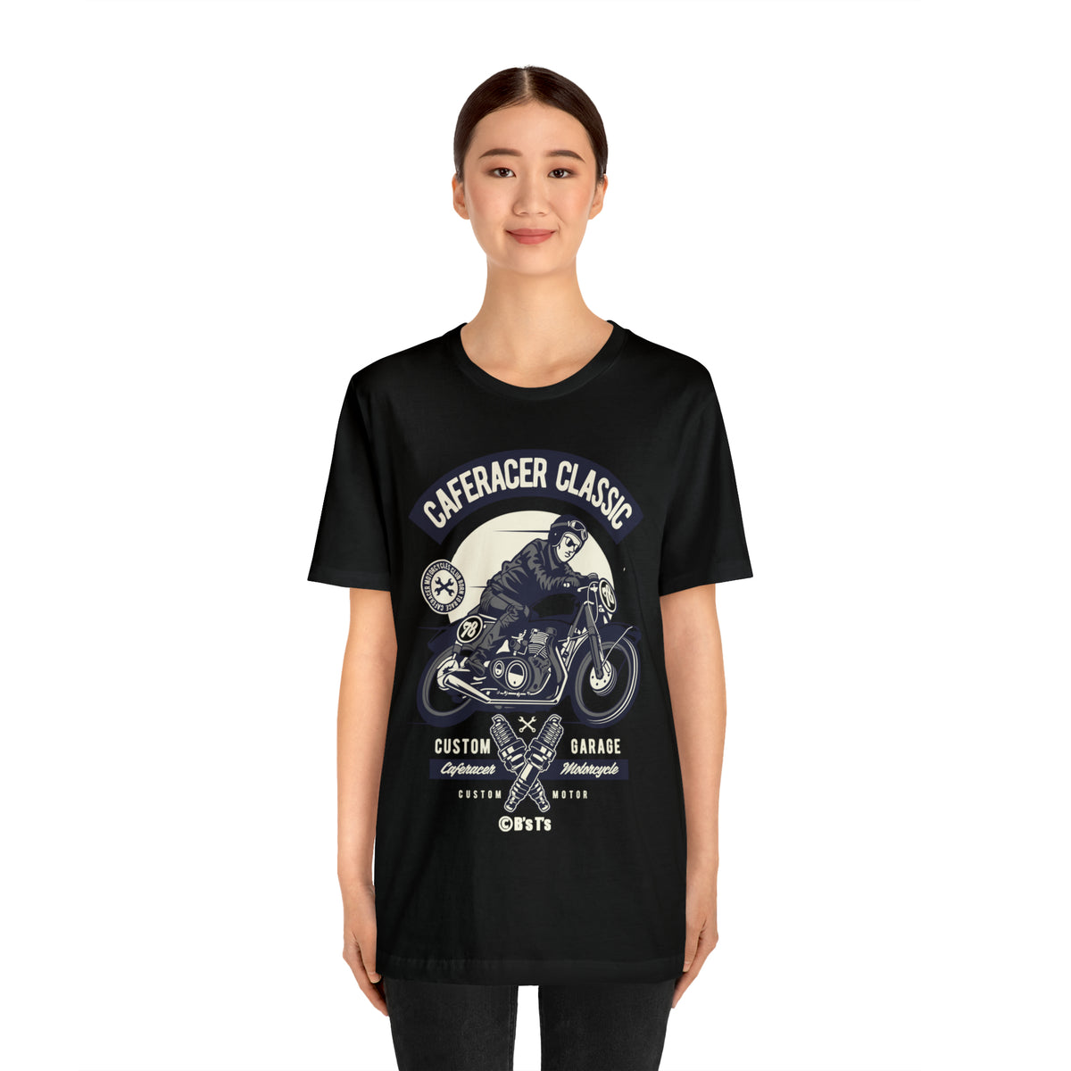 CAFE RACER Classic - Unisex Jersey Short Sleeve Tee