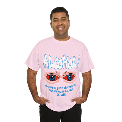 "ALC****" vs Salad - Funny Unisex Heavy Cotton Tee - AUS