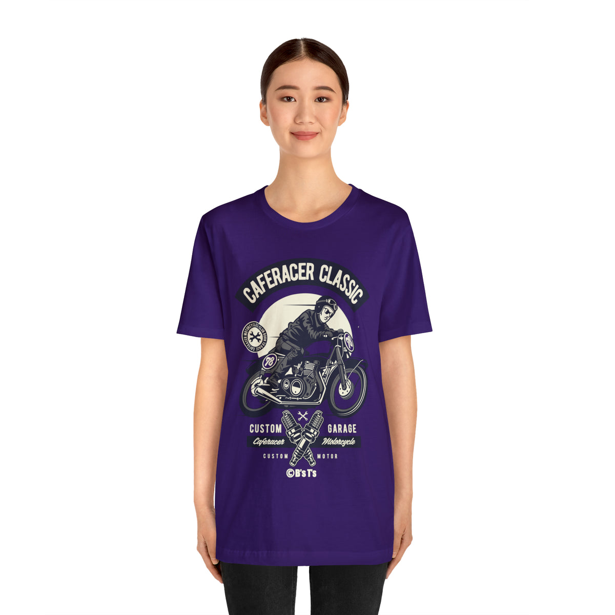 CAFE RACER Classic - Unisex Jersey Short Sleeve Tee