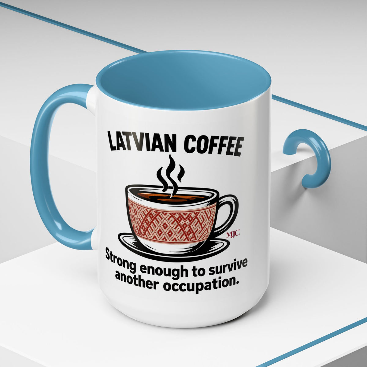 Latvian Coffee Mug | Funny Latvian Heritage Gift | BalticAF