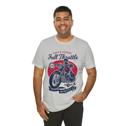 FULL THROTTLE Parts & Service - Unisex Jersey Short Sleeve Tee