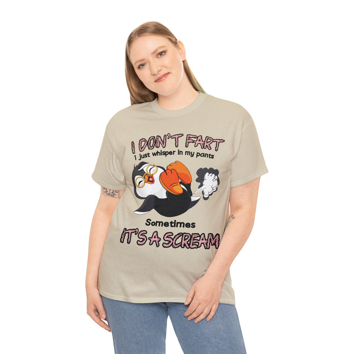I DON'T FA*T - Funny Unisex Heavy Cotton Tee - USA