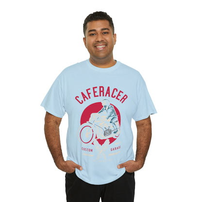 CAFE RACER Custom Garage - Unisex Heavy Cotton Tee