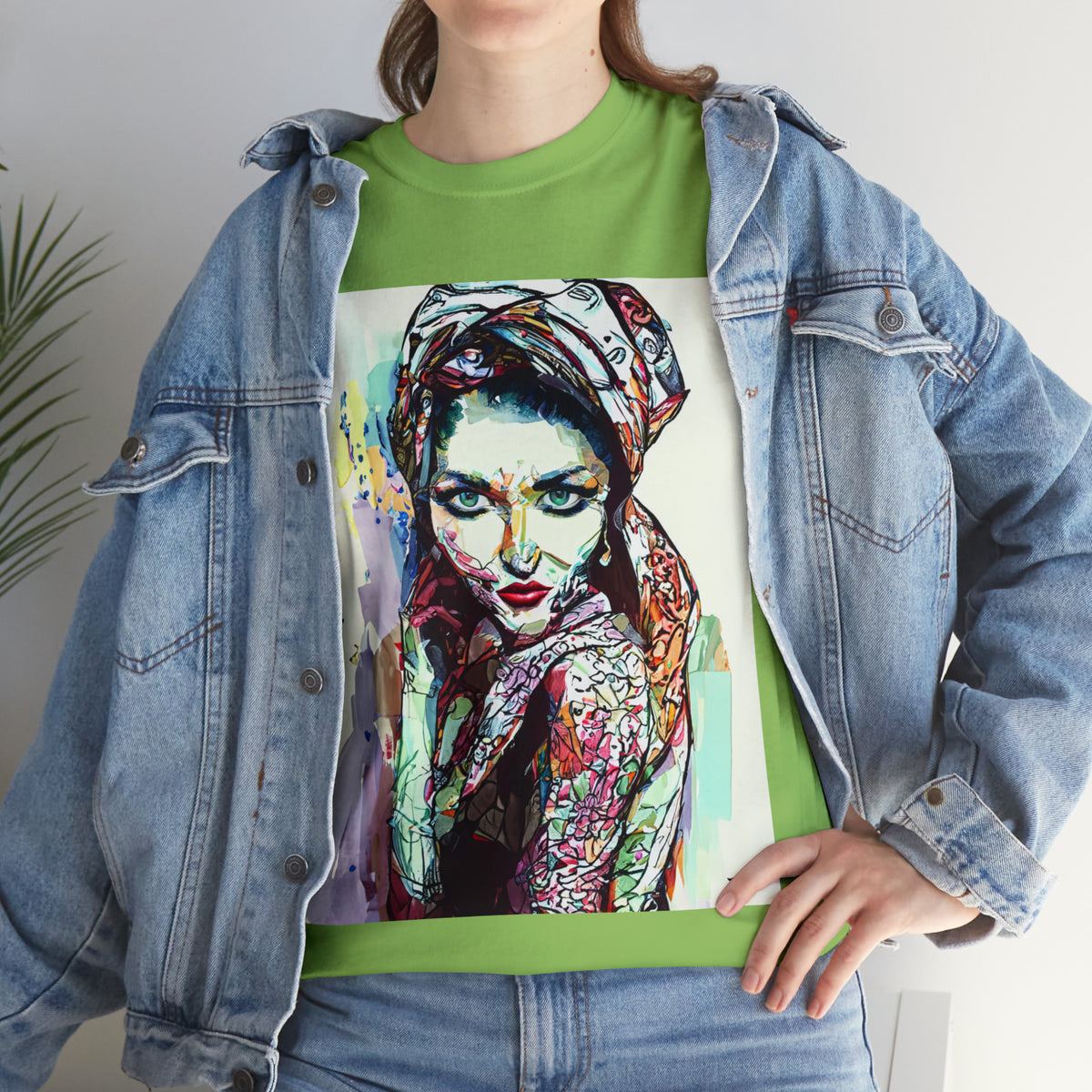 EASTERN BEAUTY - Airt on a Shirt  - Unisex Heavy Cotton Tee - AUS