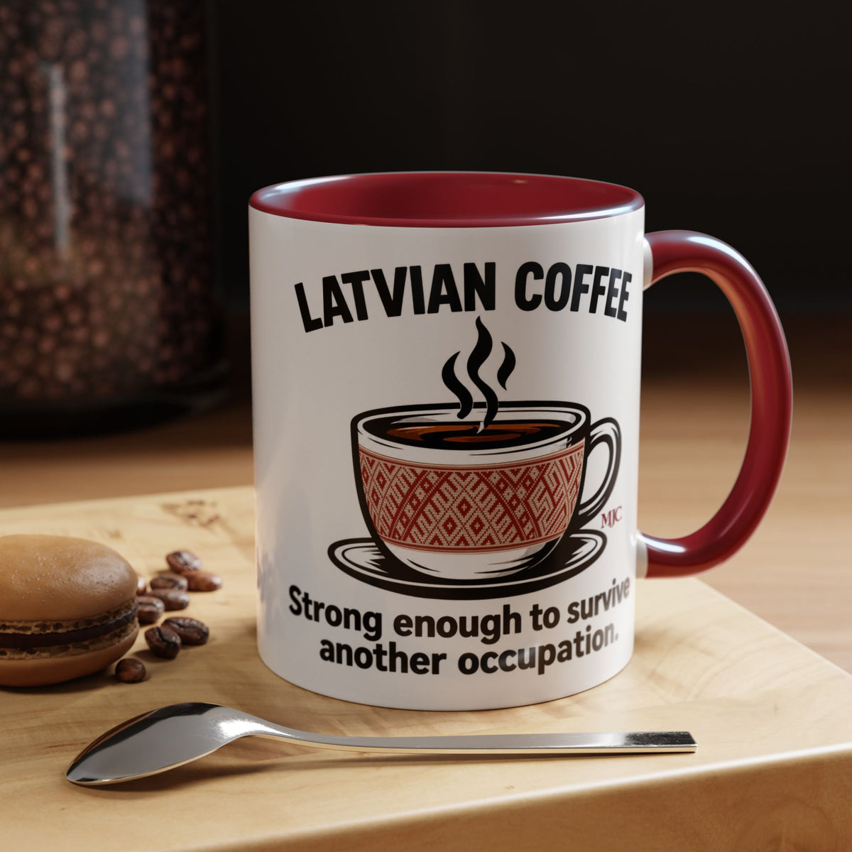 Latvian Coffee Mug | Funny Latvian Heritage Gift | BalticAF