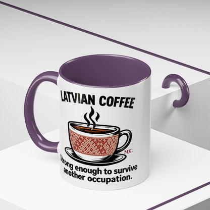 Latvian Coffee Mug | Funny Latvian Heritage Gift | BalticAF