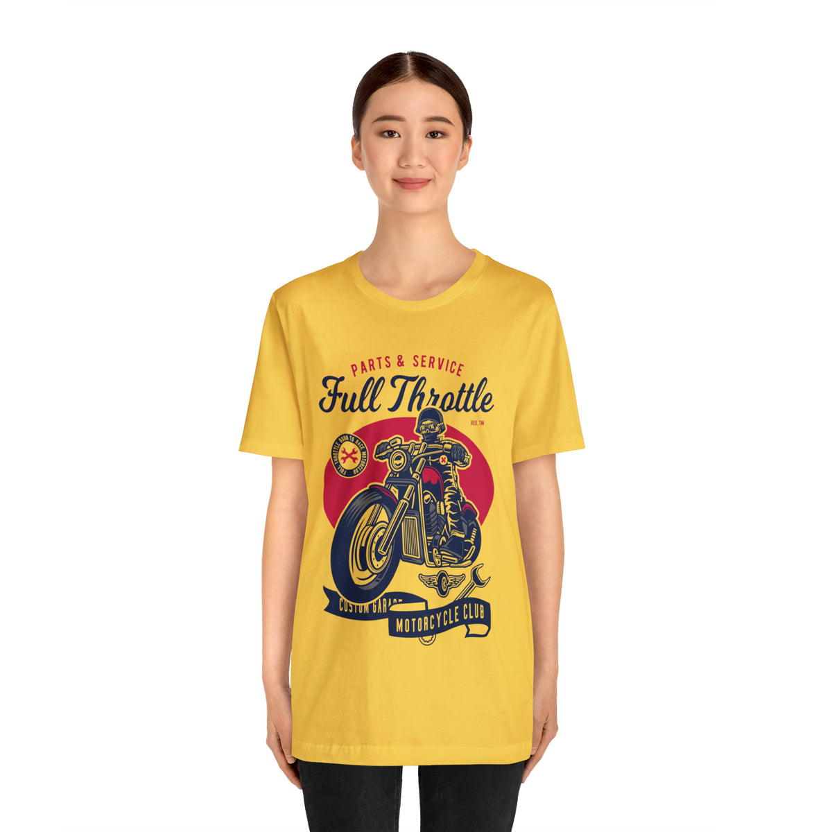 FULL THROTTLE Parts & Service - Unisex Jersey Short Sleeve Tee