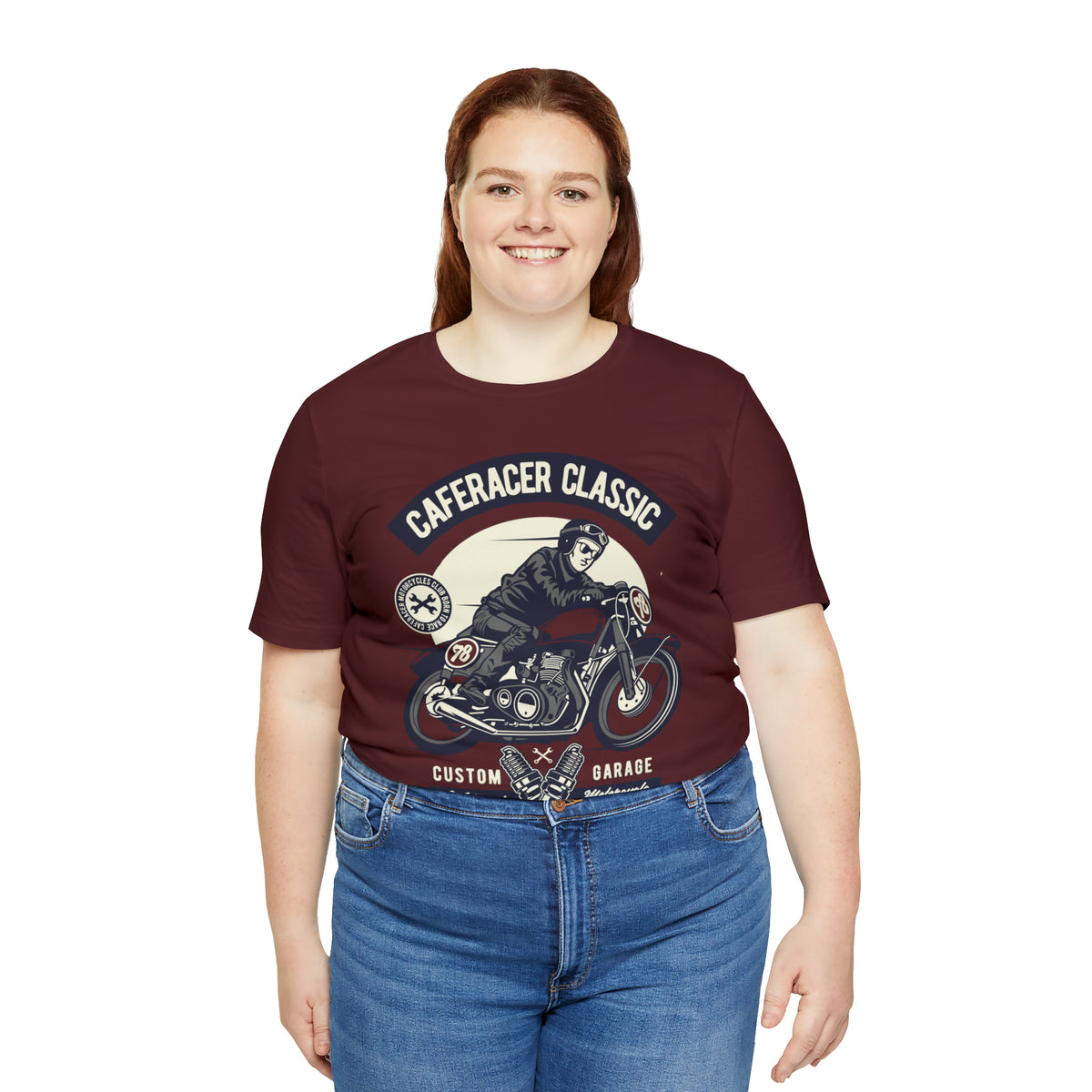 CAFE RACER Classic - Unisex Jersey Short Sleeve Tee