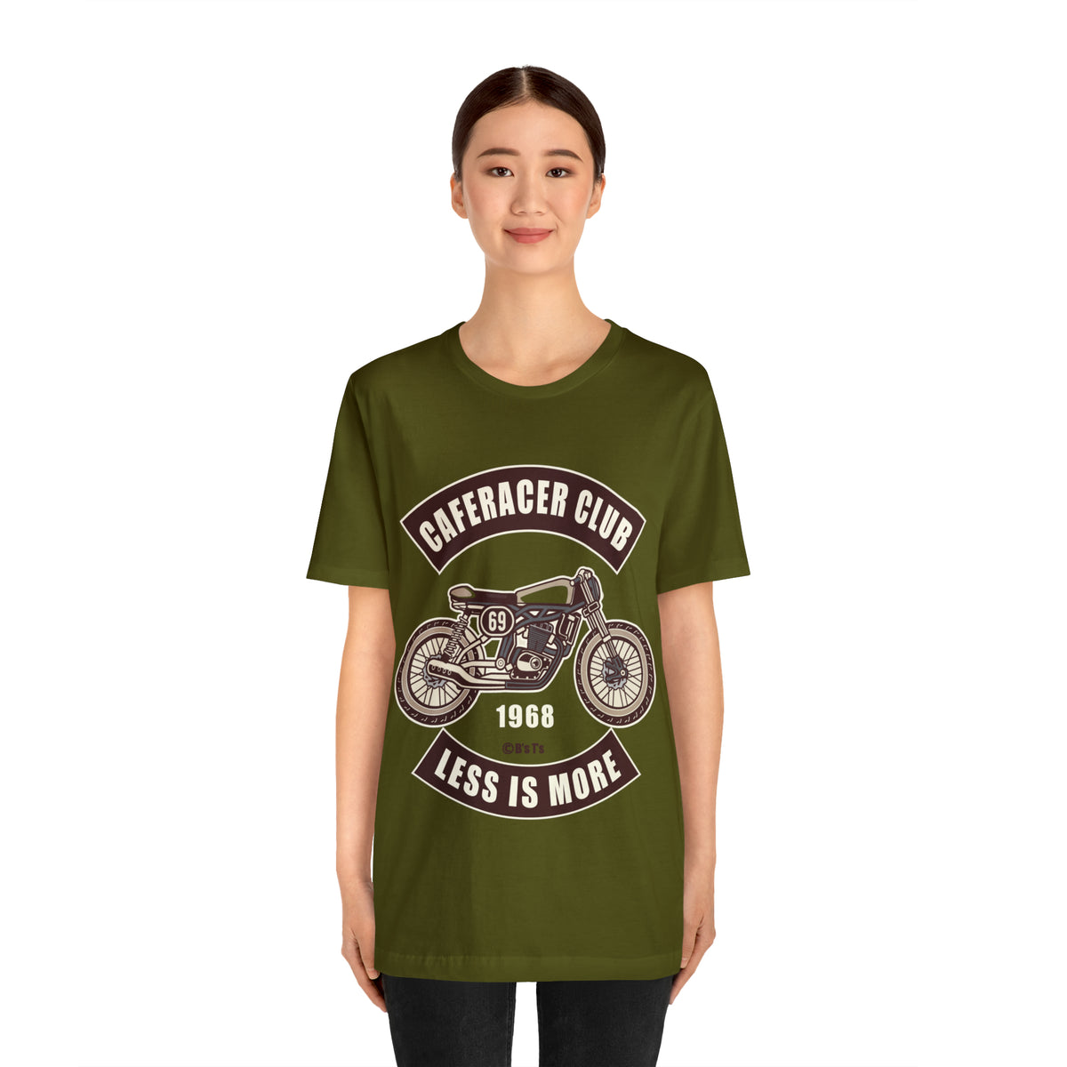 CAFE RACE CLUB Less is More - Unisex Jersey Short Sleeve Tee