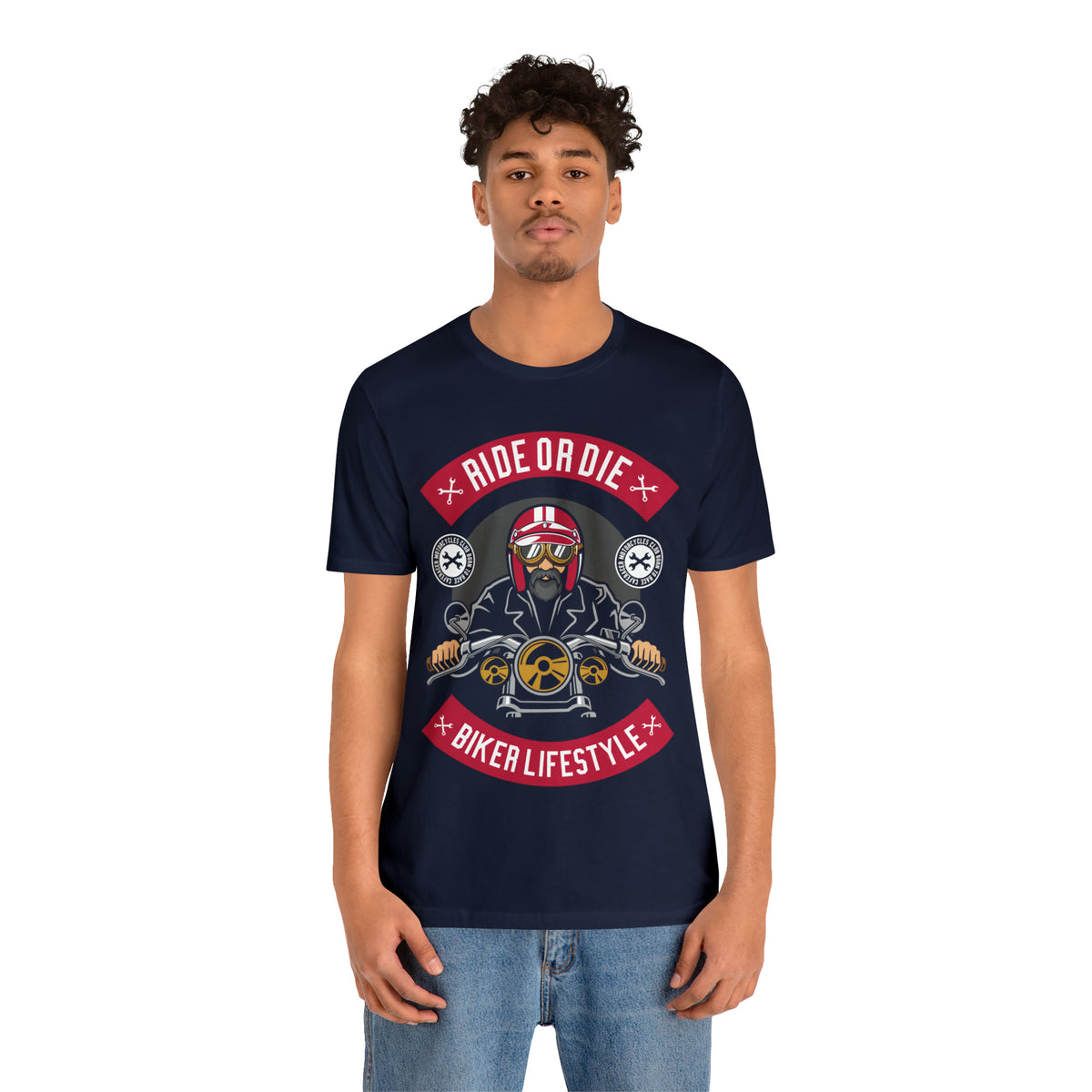 BIKER LIFESTYLE - Ride or Die - Unisex Jersey Short Sleeve Tee