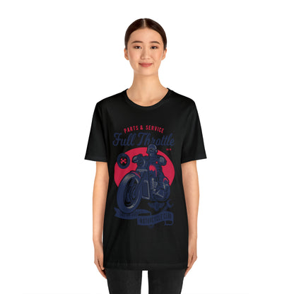 FULL THROTTLE Parts & Service - Unisex Jersey Short Sleeve Tee