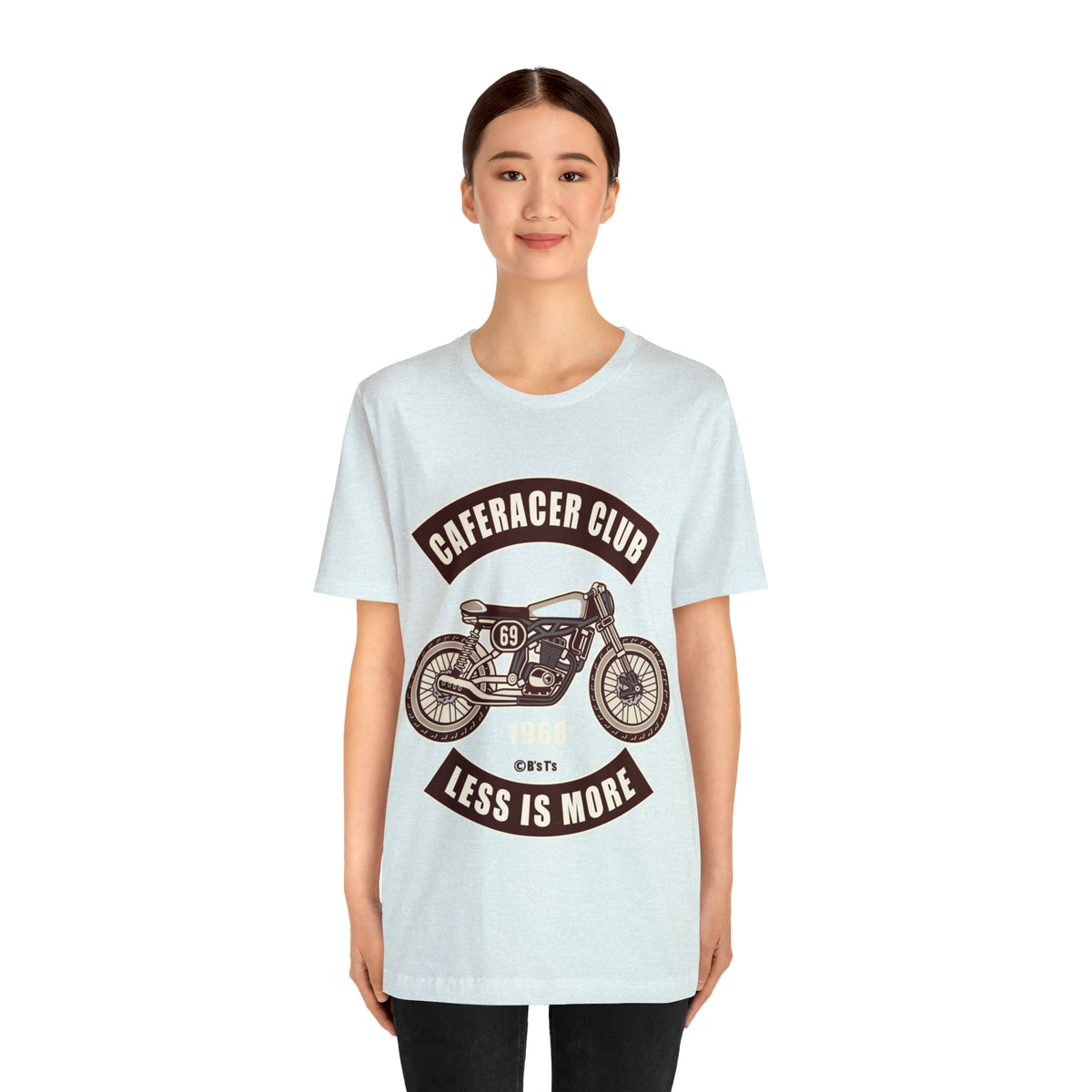CAFE RACE CLUB Less is More - Unisex Jersey Short Sleeve Tee