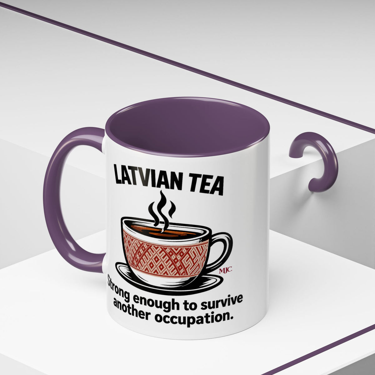 Latvian Tea Mug | Latvian Heritage & Humour Gift | BalticAF