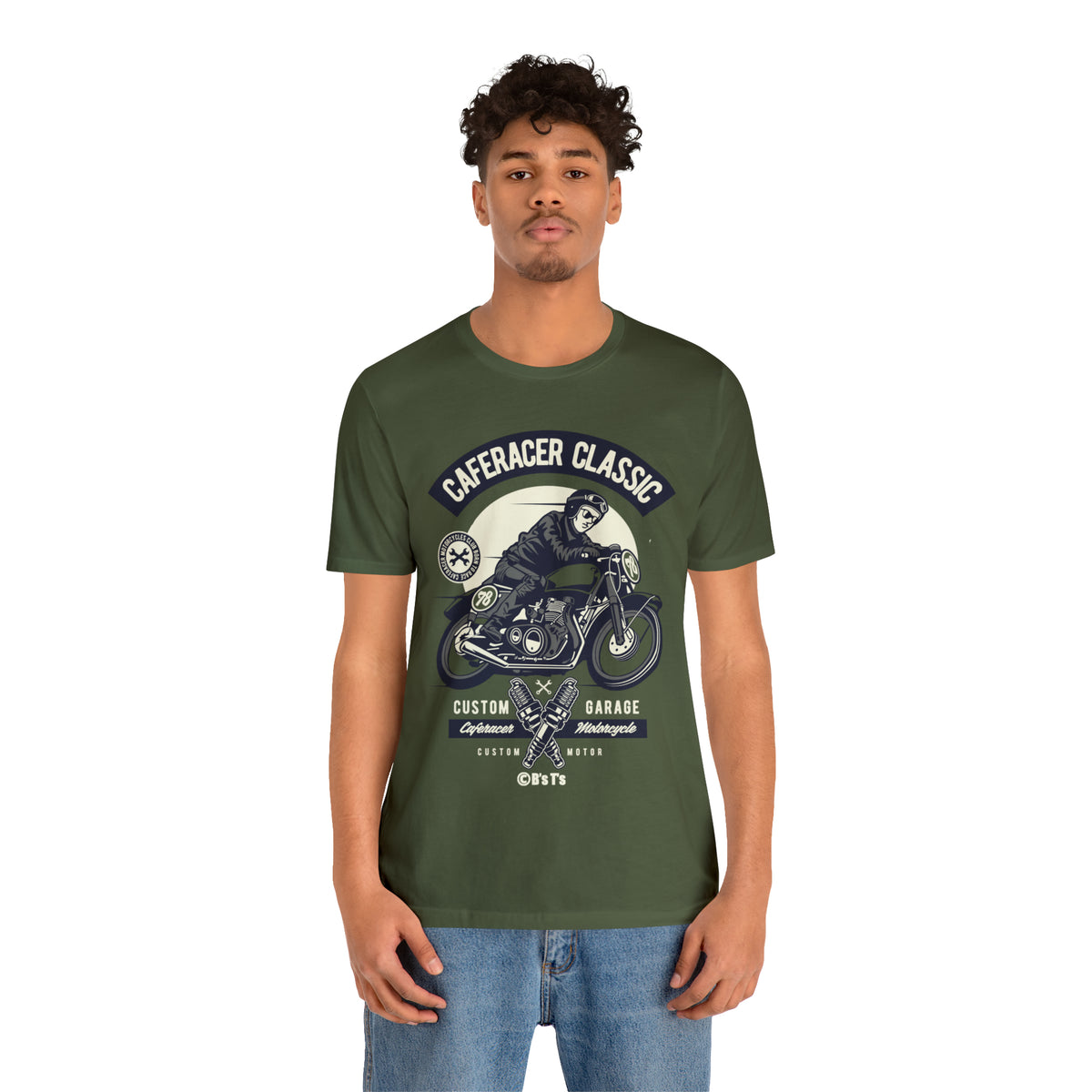 CAFE RACER Classic - Unisex Jersey Short Sleeve Tee