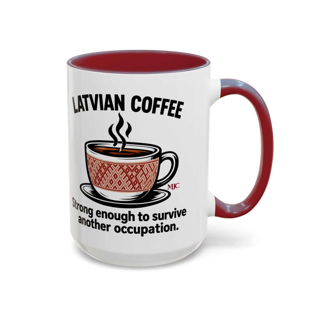 Latvian Coffee Mug | Funny Latvian Heritage Gift | BalticAF