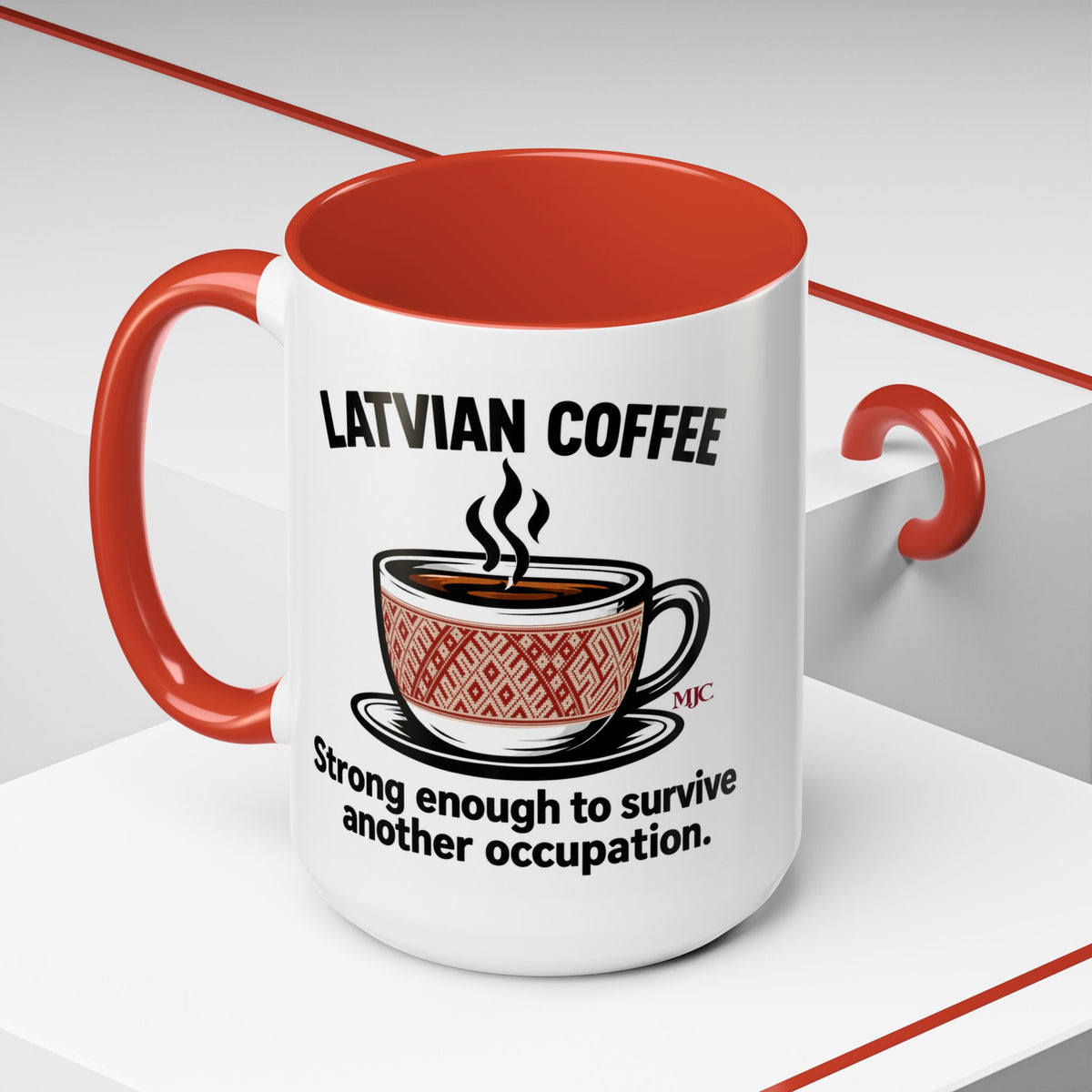 Latvian Coffee Mug | Funny Latvian Heritage Gift | BalticAF