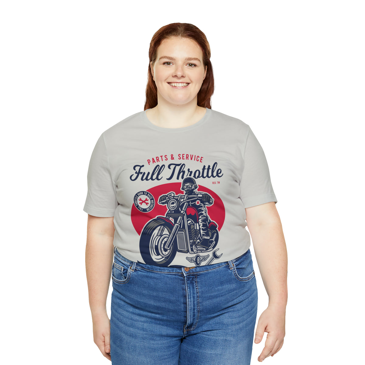 FULL THROTTLE Parts & Service - Unisex Jersey Short Sleeve Tee